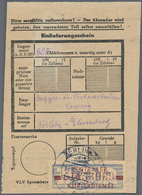 DDR - Dienstmarken A (Verwaltungspost B): 1959/1960, 10 Pfg. Violettultramarin/braunrot (geschlossen - Altri & Non Classificati