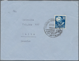Französische Zone - Württemberg: 1949, 30 Pfg. UPU Als Portogerechte Einzelfrankatur Auf Brief Von " - Other & Unclassified