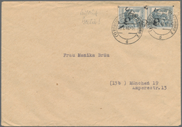 Sowjetische Zone - Bezirkshandstempel - I - Bez. 3 (Berlin): 1948, 12 Pf Arbeiter Im Senkr. Paar Mit - Other & Unclassified