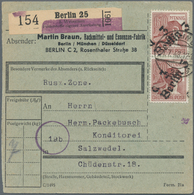 Sowjetische Zone - Bezirkshandstempel - I - Bez. 3 (Berlin): BERLIN 3: 60 Pf Arbeiter Im Senkrechten - Sonstige & Ohne Zuordnung