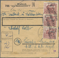 Sowjetische Zone - Bezirkshandstempel - IV - Bez. 20 (Halle): HALDENSLEBEN A: 60 Pf Arbeiter Mit Auf - Other & Unclassified