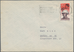 DDR: 1958, 20 Pfg. Novemberrevolution, 30 Briefe, Meist Mit Stempel 7.11.58 Vor 14.00 Uhr, Jedoch Au - Lettres & Documents