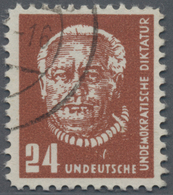 DDR - Propagandafälschungen: 24 Pfg. Pieck Mit Henkersstrick "UNDEUTSCHE UNDEMOKRATISCHE DIKTATUR" S - Sonstige & Ohne Zuordnung