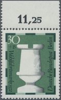 Berlin: 1972, Wohltätigkeitsausgabe Schachfiguren 30+15 (Pf), Farbe Mittellilaultramarin (im Turm) F - Brieven En Documenten