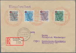 Französische Zone - Baden: 1949, „Deutsches Rotes Kreuz”, Ausgesucht Schön Gestempelter Luxus-Satz M - Sonstige & Ohne Zuordnung
