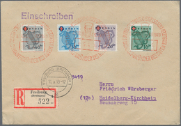 Französische Zone - Baden: 1949, „Deutsches Rotes Kreuz”, Ausgesucht Schön Gestempelter Luxus-Satz M - Other & Unclassified