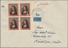 Bundesrepublik Deutschland: 1952, 5 Pfg Mona Lisa, "500. Geburstag Von Leonardo Da Vinci" Tadelloser - Brieven En Documenten