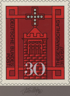 Bundesrepublik Deutschland: 1967, Nicht Angenommener Künstlerentwurf (17x20) Von Prof. H.Schillinger - Storia Postale