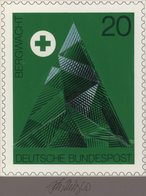 Bundesrepublik Deutschland: 1970, Nicht Angenommener Künstlerentwurf (17x20) Von Prof. H.Schillinger - Storia Postale
