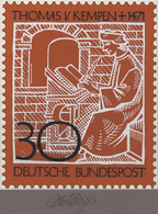 Bundesrepublik Deutschland: 1971, Nicht Angenommener Künstlerentwurf (17x20) Von Prof. H.Schillinger - Briefe U. Dokumente