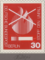 Bundesrepublik Deutschland: 1971, Nicht Angenommener Künstlerentwurf (13x16) Von Prof. H.Schillinger - Storia Postale