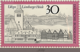 Bundesrepublik Deutschland: 1972, Nicht Angenommener Künstlerentwurf (42x25) Von Prof. H.Schillinger - Storia Postale