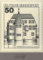 Bundesrepublik Deutschland: 1980, Original-Künstlerentwurf (15x17,5) Von Prof. H.Schillinger Zur Fre - Storia Postale