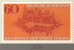 Bundesrepublik Deutschland: 1981, Nicht Angenommener Künstlerentwurf (26x15,5) Von Prof. H.Schilling - Storia Postale