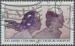 Bundesrepublik Deutschland: 1982, 50 Pfg. CVJM Mit Abart "Farben Dunkelsmaragdgrün Und Dunkelbraunge - Brieven En Documenten