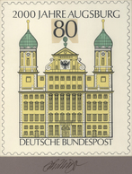 Bundesrepublik Deutschland: 1985, Nicht Angenommener Künstlerentwurf (17x20,5) Von Prof. H.Schilling - Brieven En Documenten