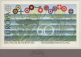Bundesrepublik Deutschland: 1986, Nicht Angenommener Künstlerentwurf (26x15,5) Von Prof. H.Schilling - Storia Postale