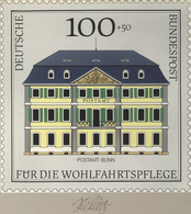 Bundesrepublik Deutschland: 1991, Nicht Angenommener Künstlerentwurf (21,5x21,5) Von Prof. H.Schilli - Storia Postale