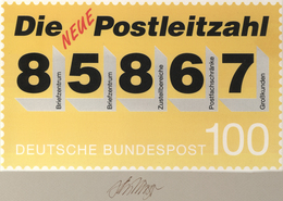 Bundesrepublik Deutschland: 1993, Nicht Angenommener Künstlerentwurf (26x16) Von Prof. H.Schillinger - Brieven En Documenten