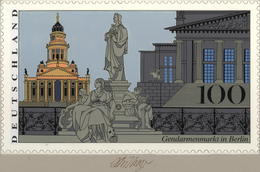Bundesrepublik Deutschland: 1996, Nicht Angenommener Künstlerentwurf (32x20) Von Prof. H.Schillinger - Storia Postale