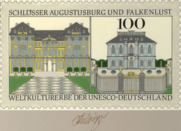 Bundesrepublik Deutschland: 1997, Nicht Angenommener Künstlerentwurf (26x16,5) Von Prof. H.Schilling - Brieven En Documenten