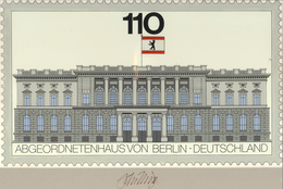 Bundesrepublik Deutschland: 1998, Nicht Angenommener Künstlerentwurf (33x20) Von Prof. H.Schillinger - Brieven En Documenten