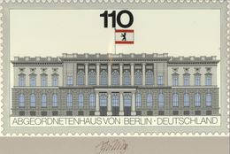 Bundesrepublik Deutschland: 1998, Nicht Angenommener Künstlerentwurf (33x20) Von Prof. H.Schillinger - Storia Postale