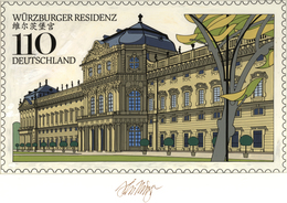 Bundesrepublik Deutschland: 1998, Nicht Angenommener Künstlerentwurf (30x18) Von Prof. H.Schillinger - Storia Postale