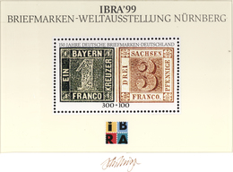 Bundesrepublik Deutschland: 1999, Nicht Angenommener Künstlerentwurf (31x20,5) Von Prof. H.Schilling - Brieven En Documenten