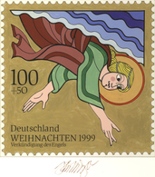Bundesrepublik Deutschland: 1999, Nicht Angenommener Künstlerentwurf (21,5x21,5) Von Prof. H.Schilli - Brieven En Documenten