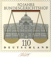 Bundesrepublik Deutschland: 2000, Nicht Angenommener Künstlerentwurf (21,5x21,5) Von Prof. H.Schilli - Brieven En Documenten