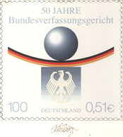 Bundesrepublik Deutschland: 2001, Nicht Angenommener Künstlerentwurf (21,5 X21,5) Von Prof. H.Schill - Brieven En Documenten