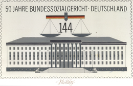 Bundesrepublik Deutschland: 2004, Nicht Angenommener Künstlerentwurf (33x20) Von Prof. H.Schillinger - Storia Postale