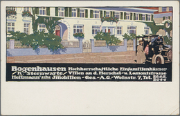 Ansichtskarten: Künstler / Artists: HOHLWEIN, Ludwig (1874-1949), Deutscher Grafiker; Privatganzsach - Zonder Classificatie
