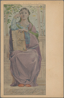 Ansichtskarten: Künstler / Artists: MERSON, Luc-Olivier (1846-1920), Französischer Maler Und Illustr - Zonder Classificatie