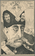 Ansichtskarten: Künstler / Artists: Orens Denizard, Le Burin Satirique, 1905, 10 Verschiedene Karten - Zonder Classificatie