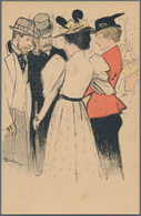 Ansichtskarten: Künstler / Artists: STEINLEN, Théophile-Alexandre (1859-1923), Französischer Maler, - Non Classificati