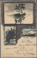 Ansichtskarten: Künstler / Artists: VIBERT, Pierre-Eugène (1875-1937), Schweizer Holzschneider, Illu - Non Classificati