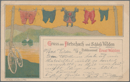 Ansichtskarten: Künstler / Artists: WAHLISS, Hans (1870-1900), österreichischer Unternehmer. Signier - Non Classificati