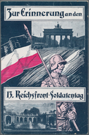 Ansichtskarten: Politik / Politics: Deutschland 1932, 13. Reichsfront-Soldatentag In Berlin, Erinner - People