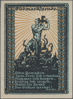 Ansichtskarten: Propaganda: 1921, Südmarkspende, 10 Kr. Spendenschein, Seltene Frühe Ausgabe. - Political Parties & Elections