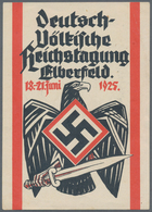 Ansichtskarten: Propaganda: 1925. Deutsche Völkische Reichstagung Elberfeld 18 -21 Juni 1925 / Germa - Political Parties & Elections