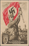 Ansichtskarten: Propaganda: 1929, REICHSPARTEITAG NÜRNBERG Offizielle Parteitags-Postkarte N° 1, Kle - Partidos Politicos & Elecciones