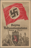 Ansichtskarten: Propaganda: 1929, REICHPARTEITAG NÜRNBERG, Offizielle Parteitags-Postkarte Nr. 2 Mit - Partiti Politici & Elezioni