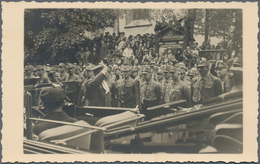 Ansichtskarten: Propaganda: 1935 Ca., "Göring In Garmisch-Partenkirchen" Original Echtfotokarte Unge - Partidos Politicos & Elecciones