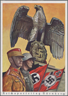 Ansichtskarten: Propaganda: 1939, REICHSPARTEITAG NÜRNBERG 1939, Zwei Wegen Kriegsbeginn Nicht Mehr - Partiti Politici & Elezioni