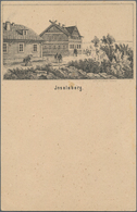 Ansichtskarten: Vorläufer: 1878 Ca., INSELBERG, Vorläuferkarte 5 Pf Lila Als Privatganzsache, Ungebr - Ohne Zuordnung
