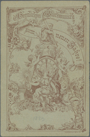 Ansichtskarten: Vorläufer: 1883, "Herzlichen Glückwunsch Zum Neuen Jahr", Berliner Stadtpost Ganzsac - Ohne Zuordnung