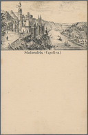 Ansichtskarten: Vorläufer: 1883, STOLZENFELS (Capellen), Vorläuferkarte 5 Pf Lila Als Privatganzsach - Non Classificati
