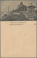 Ansichtskarten: Vorläufer: 1884, DRACHENFELS, Vorläuferkarte 5 Pf Lila Als Privatganzsache Mit K1 KÖ - Non Classificati